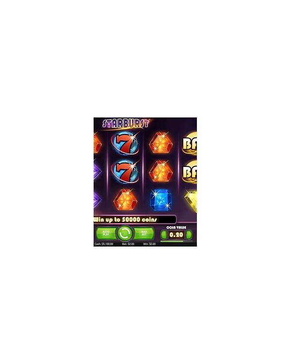 Starburst slot at BetMGM Casino