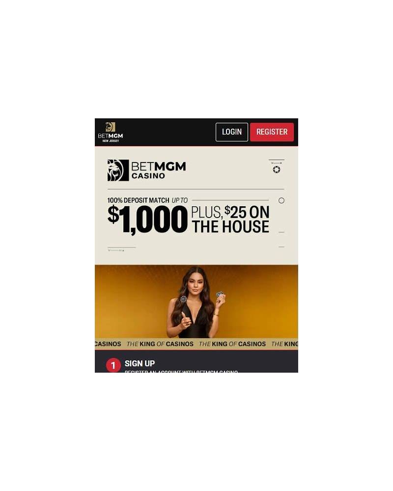 BetMGM casino bonus — $25 free play and deposit match