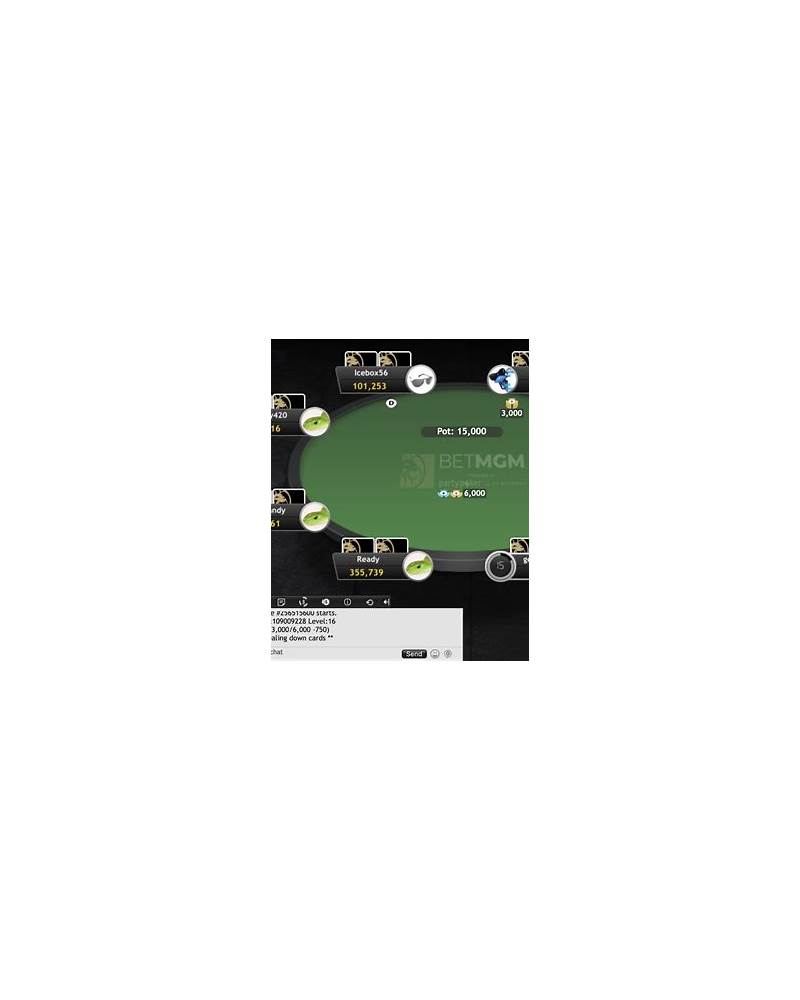 BetMGM Poker online tournament and cash game tables